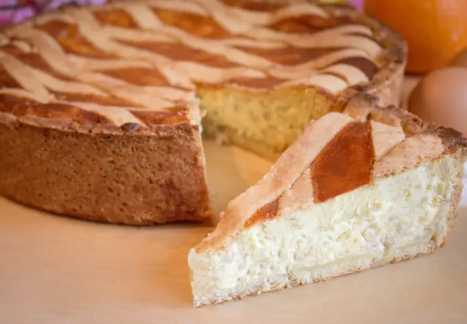 Pastiera Neapolitan Cake