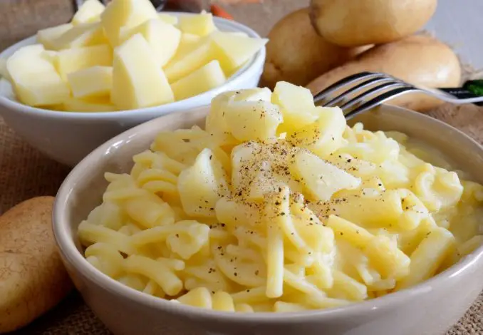 Pasta e patate alla napoletana