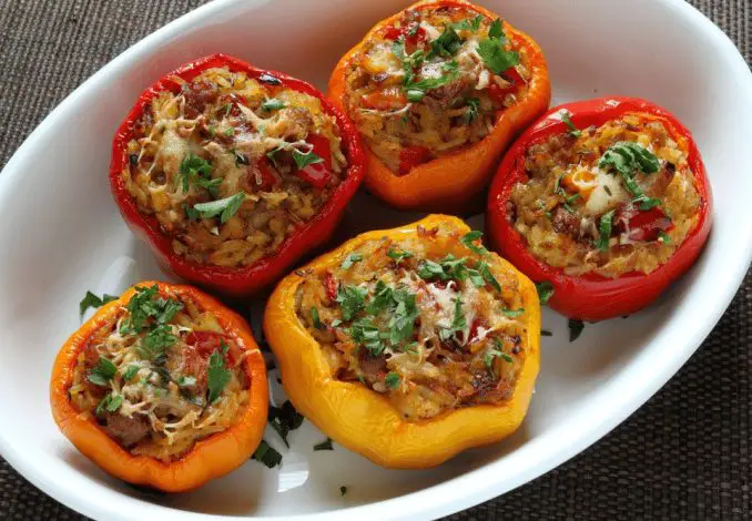 Stuffed Peppers Authentic Italian Recipe