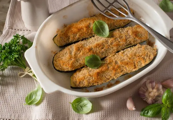 Stuffed Zucchini Genoese