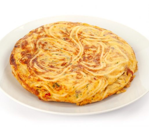 Spaghetti Pasta Frittata