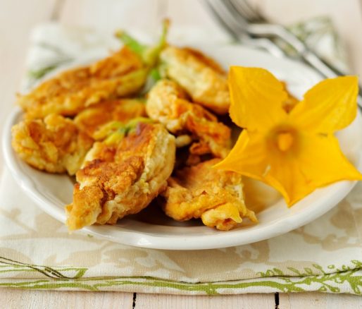 Stuffed Zucchini Flowers