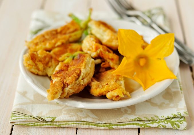 Stuffed Zucchini Flowers