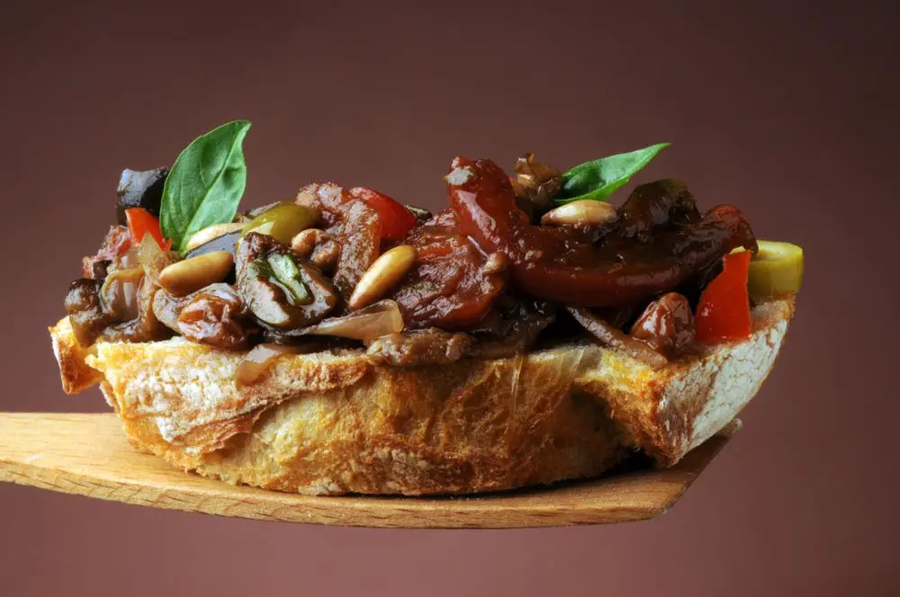 Caponata Bruschetta