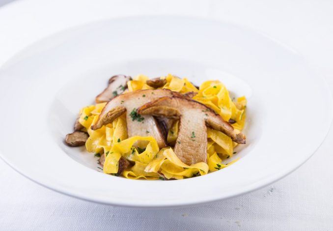 Tagliatelle with Porcini Mushrooms Recipe