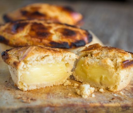 The delicious traditional Pasticciotto pastry from Lecce, Puglia, Italy