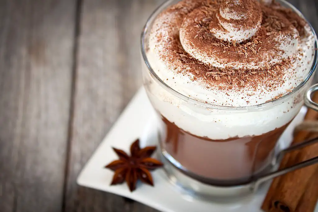 Hot Chocolate With Whipped Cream