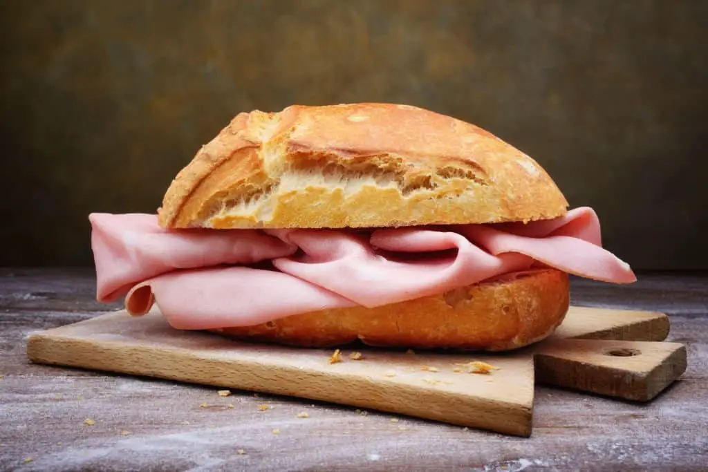 Panino With Mortadella