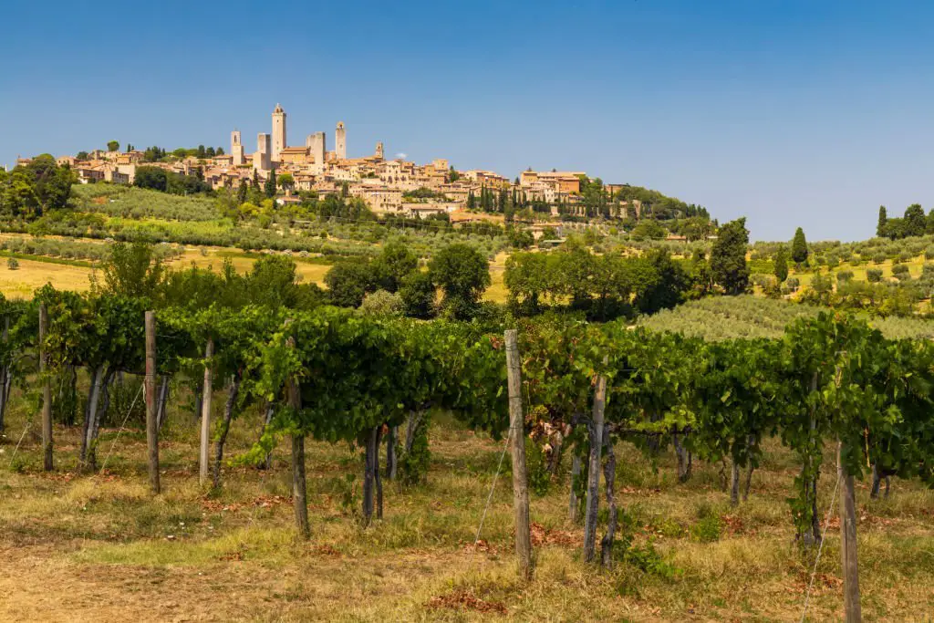 San Gimignano UNESCO site Tuscany Italy