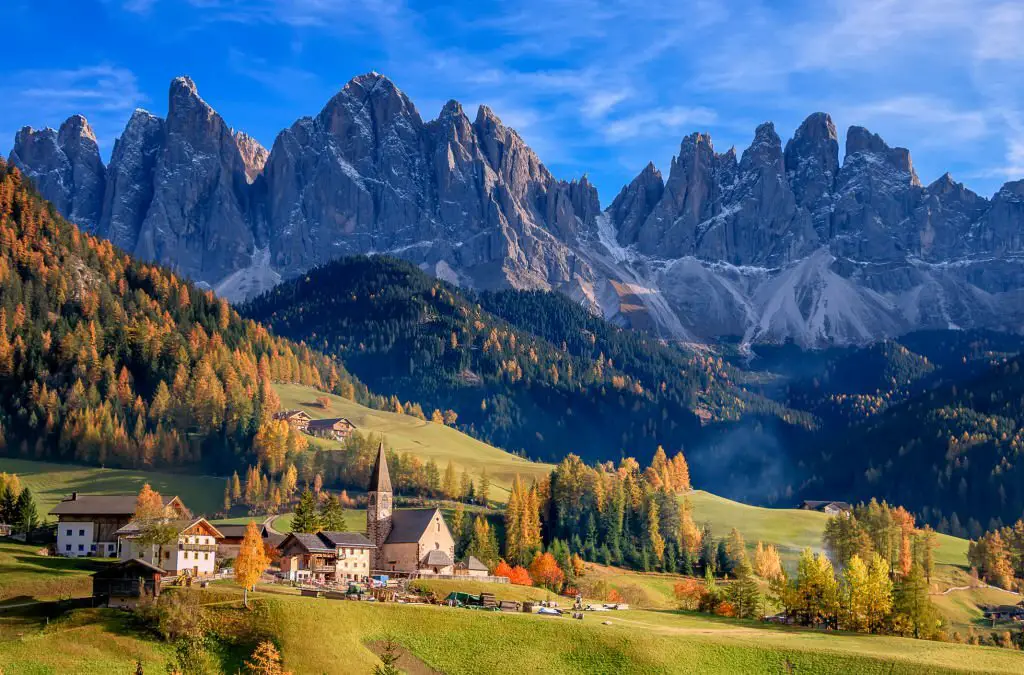 Dolomite's mountains 